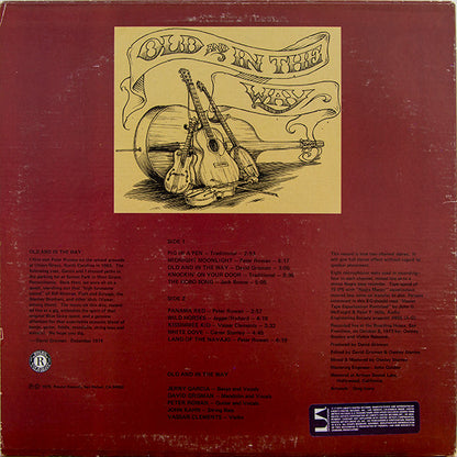 Old & In The Way : Old & In The Way (LP, Album, RE, All)