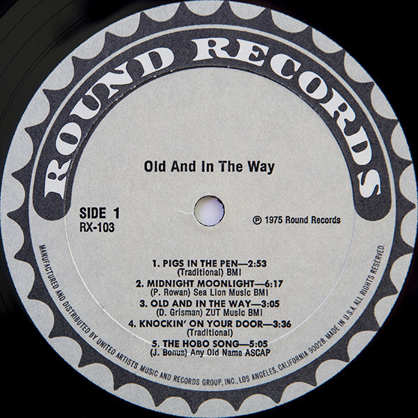 Old & In The Way : Old & In The Way (LP, Album, RE, All)