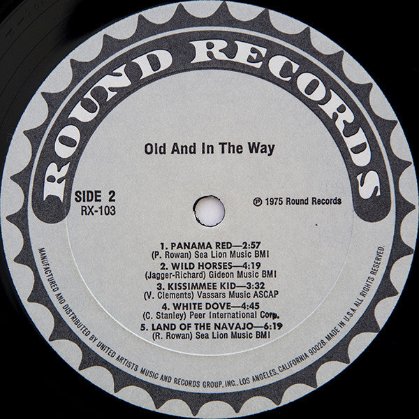 Old & In The Way : Old & In The Way (LP, Album, RE, All)