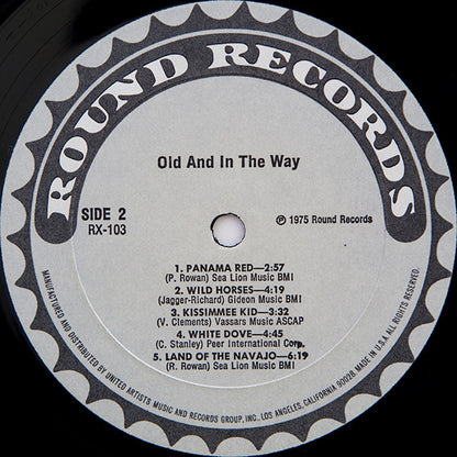 Old & In The Way : Old & In The Way (LP, Album, RE, All)