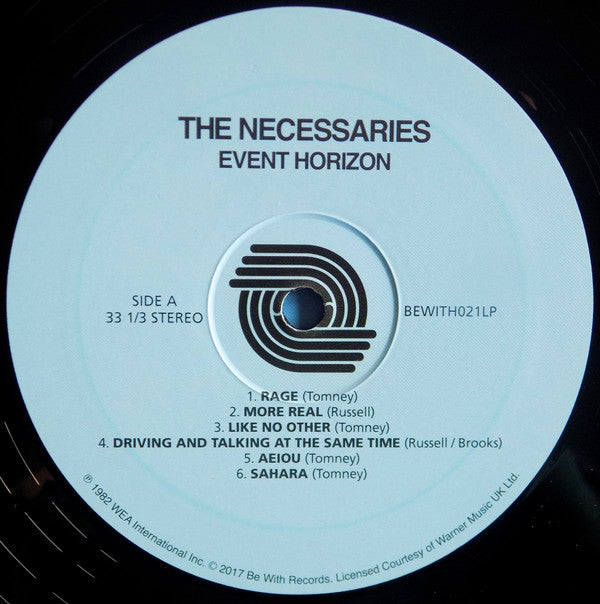 The Necessaries* : Event Horizon (LP, Album, Ltd, RE, 180)