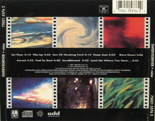 Swervedriver : Raise (CD, Album)