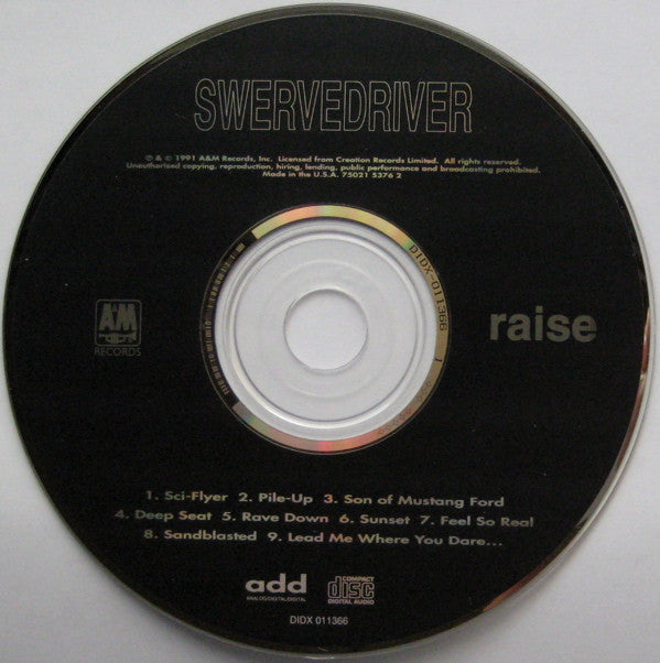 Swervedriver : Raise (CD, Album)
