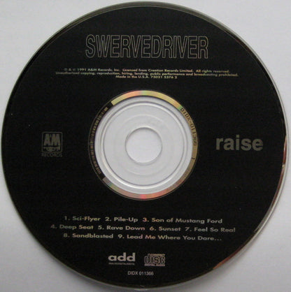 Swervedriver : Raise (CD, Album)