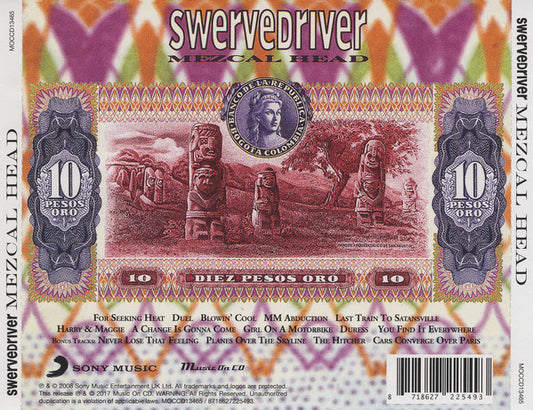 Swervedriver : Mezcal Head (CD, Album, RE, RM)