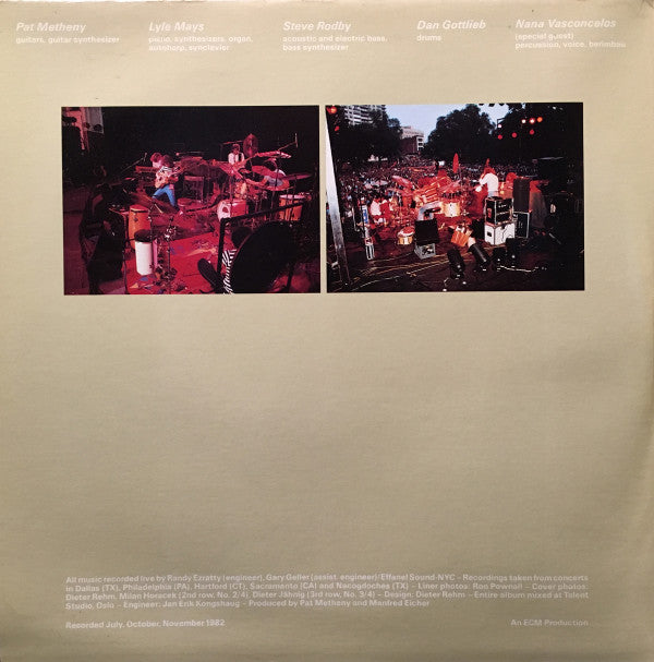 Pat Metheny Group : Travels (2xLP, Album, Gat)