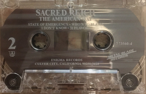 Sacred Reich : The American Way (Cass, Album)