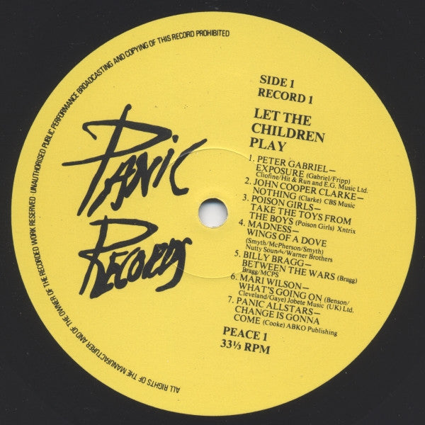 Various : Let The Children Play (2xLP, Comp)