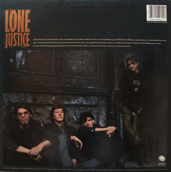 Lone Justice : Lone Justice (LP, Album, All)