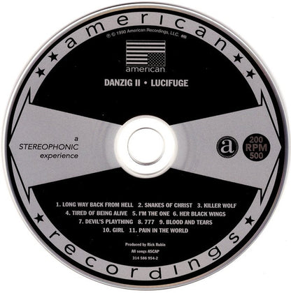 Danzig : Danzig II - Lucifuge (CD, Album, RE)