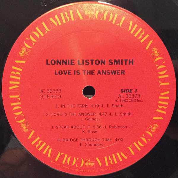 Lonnie Liston Smith : Love Is The Answer (LP, Album)