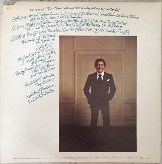 Tony Bennett : Let's Fall In Love With The Songs Of Harold Arlen And Cy Coleman (2xLP, Album, Promo, Gat)