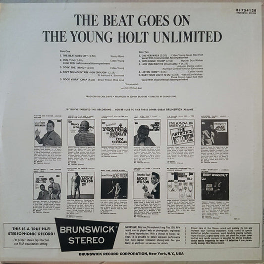 The Young-Holt Unlimited* : The Beat Goes On (LP, Album)