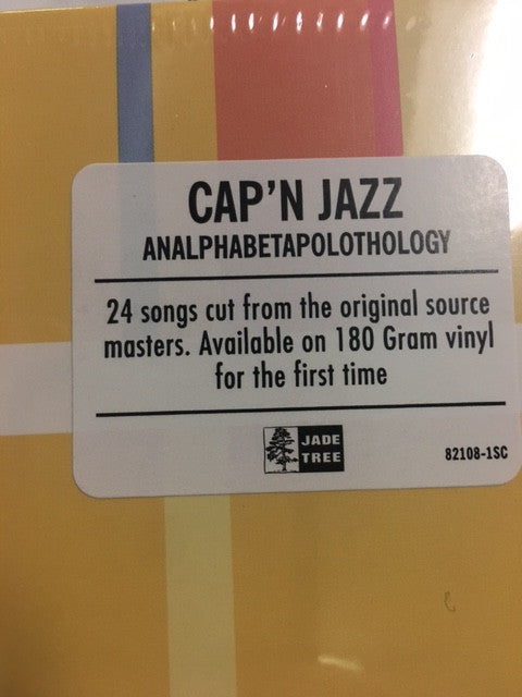 Cap'n Jazz : Analphabetapolothology (2xLP, Comp, M/Print, RE, RP, 180)