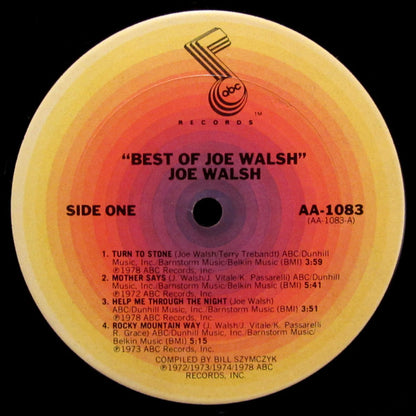 Joe Walsh : The Best Of Joe Walsh (LP, Comp, Ter)