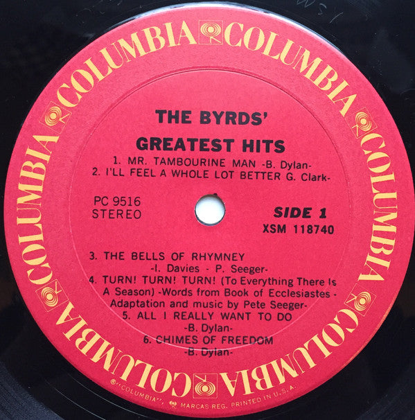 The Byrds : Greatest Hits (LP, Comp, RE)