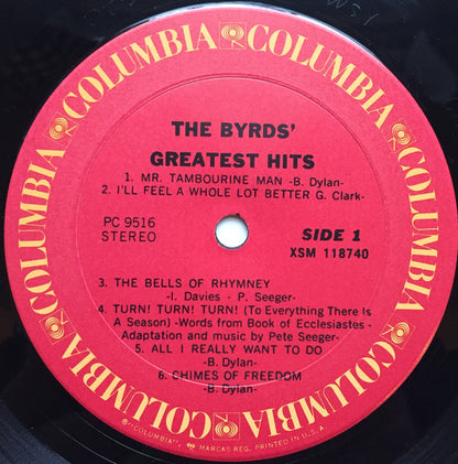 The Byrds : Greatest Hits (LP, Comp, RE)