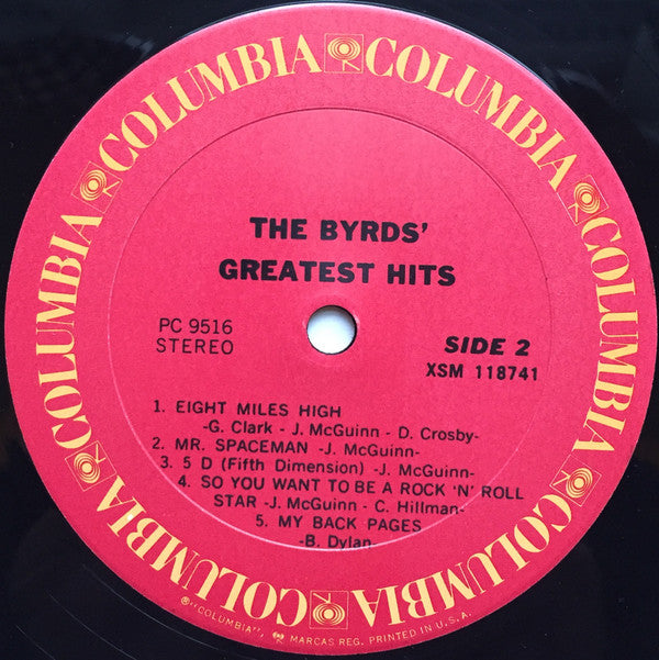 The Byrds : Greatest Hits (LP, Comp, RE)