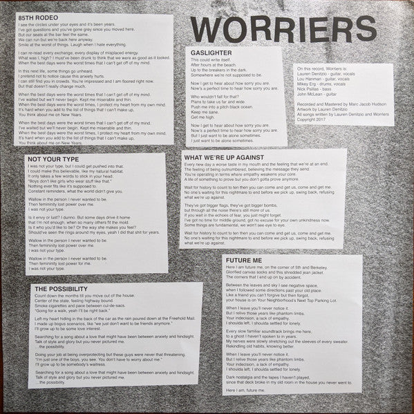 Worriers : Survival Pop (LP, Album, Hot)