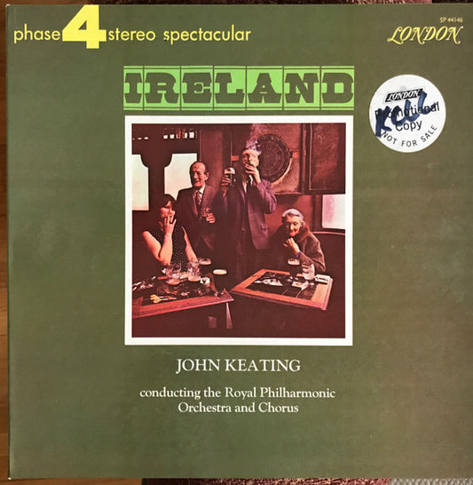 John Keating Conducting The Royal Philharmonic Orchestra And Chorus* : Ireland (LP, Promo)