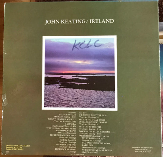 John Keating Conducting The Royal Philharmonic Orchestra And Chorus* : Ireland (LP, Promo)