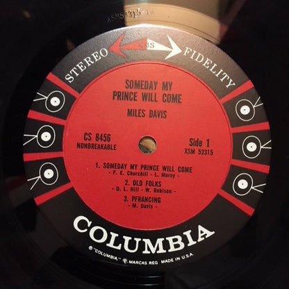 Miles Davis Sextet* : Someday My Prince Will Come (LP, Album, Pit)