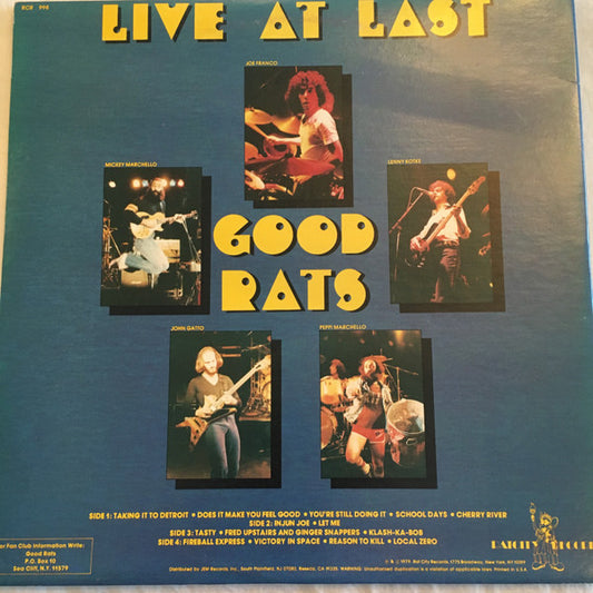Good Rats : Live At Last (2xLP, Gre)