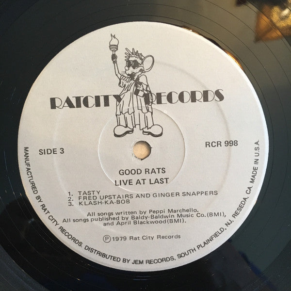 Good Rats : Live At Last (2xLP, Gre)