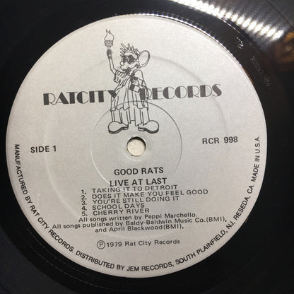 Good Rats : Live At Last (2xLP, Gre)
