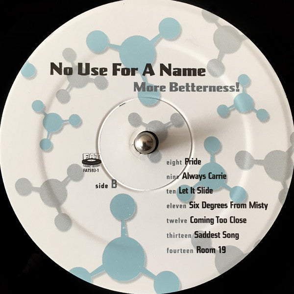 No Use For A Name : More Betterness! (LP, Album, RE, RP)