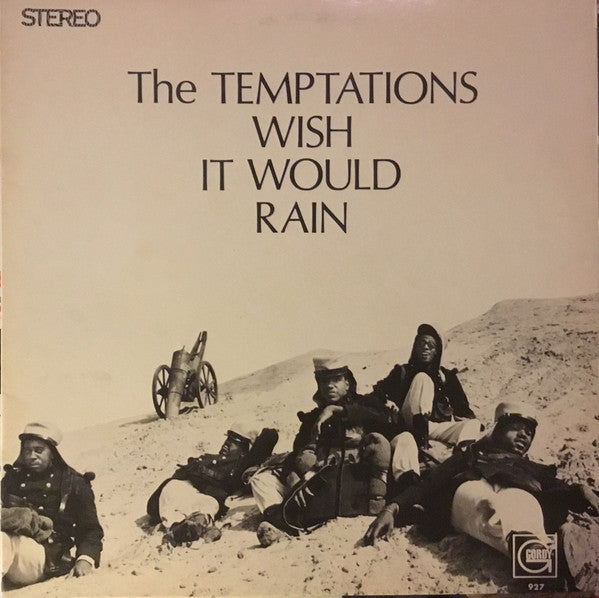 The Temptations : Wish It Would Rain (LP, Album, RP)
