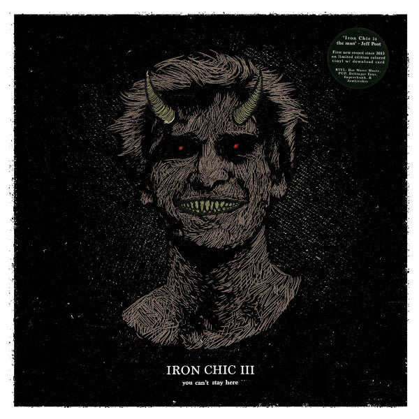 Iron Chic : You Can't Stay Here (LP, Album, Ltd, Gol)