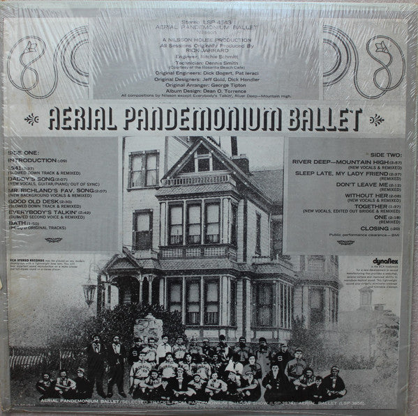 Nilsson* : Aerial Pandemonium Ballet (LP, Album, Hol)