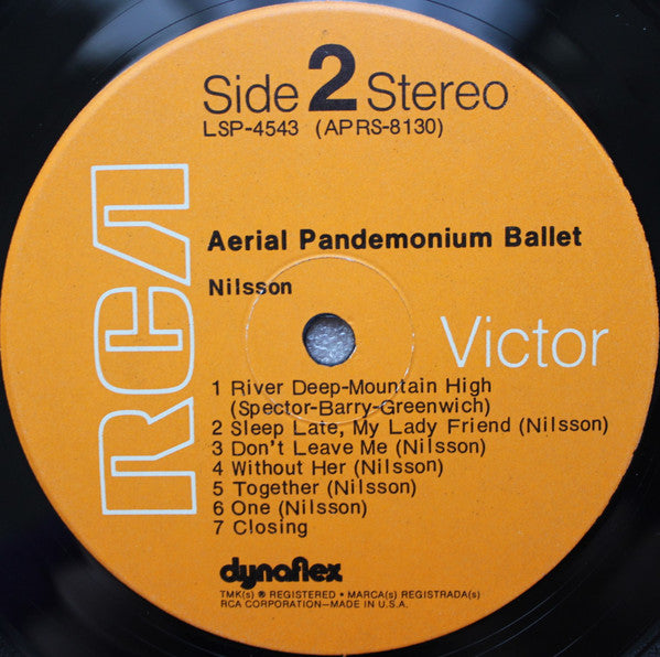 Nilsson* : Aerial Pandemonium Ballet (LP, Album, Hol)