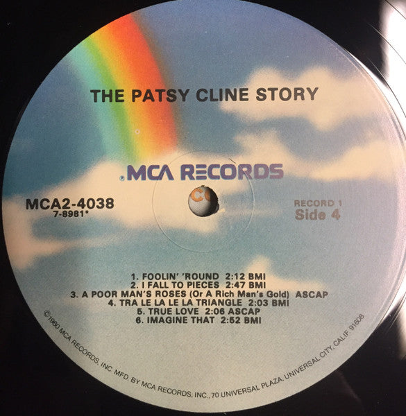 Patsy Cline : The Patsy Cline Story (2xLP, Comp, RE)