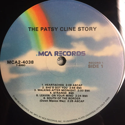 Patsy Cline : The Patsy Cline Story (2xLP, Comp, RE)