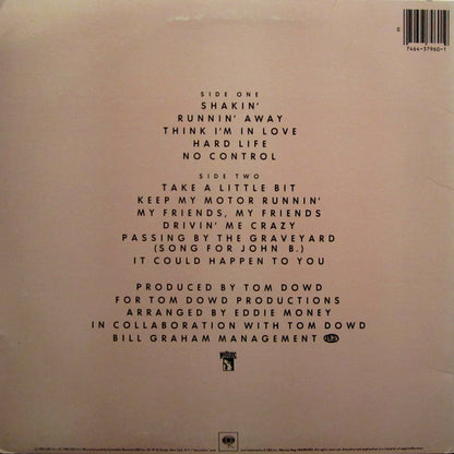 Eddie Money : No Control (LP, Album, Pit)
