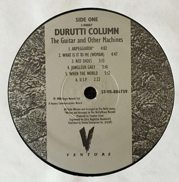 The Durutti Column : The Guitar And Other Machines (LP, Album)
