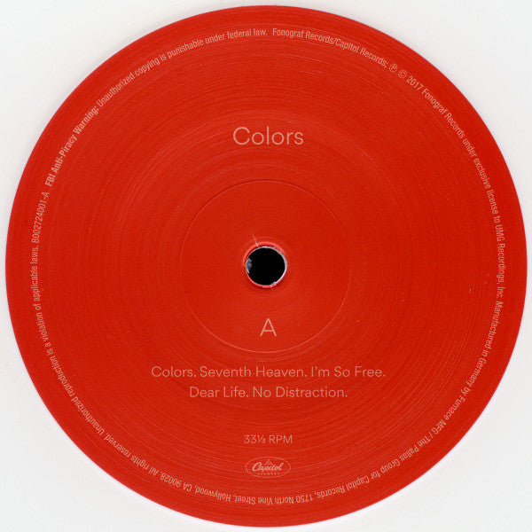 Beck : Colors (LP, Album, Ltd, Whi)