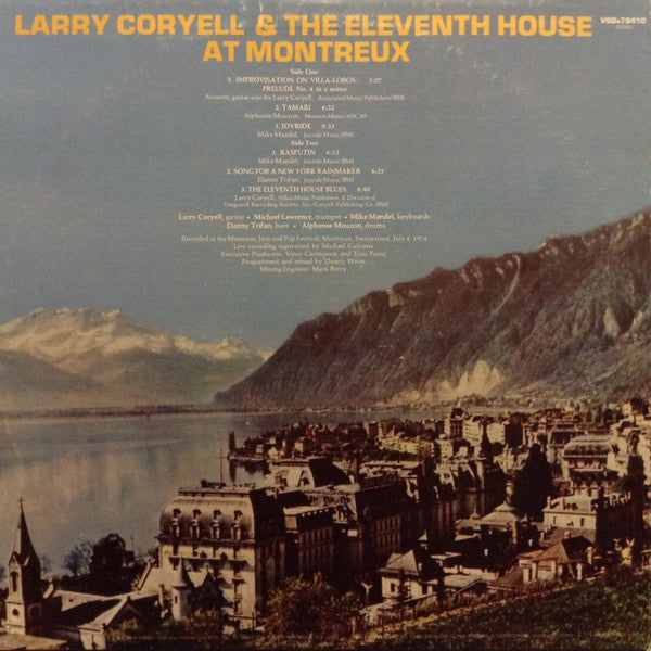 Larry Coryell & The Eleventh House : At Montreux (LP, Album)