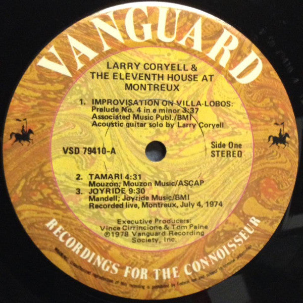 Larry Coryell & The Eleventh House : At Montreux (LP, Album)