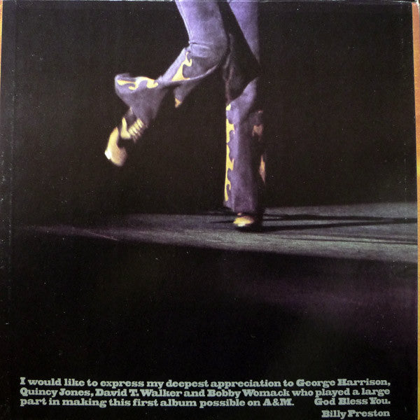 Billy Preston : I Wrote A Simple Song (LP, Album, Gat)