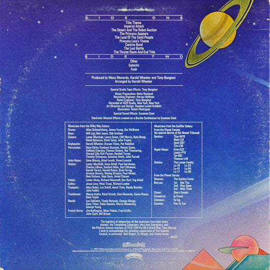 Meco* : Music Inspired By Star Wars And Other Galactic Funk (LP, Album, Pit)