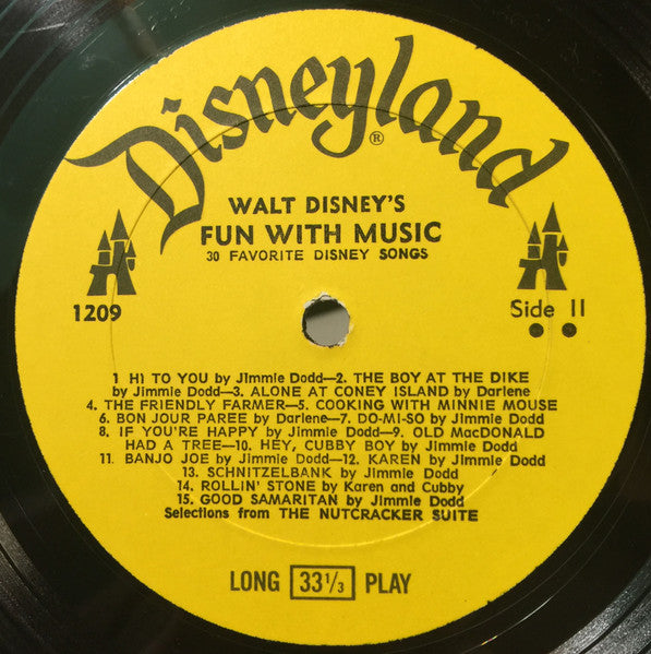 Various : Walt Disney's Fun With Music (LP, Album, Mono, RP)