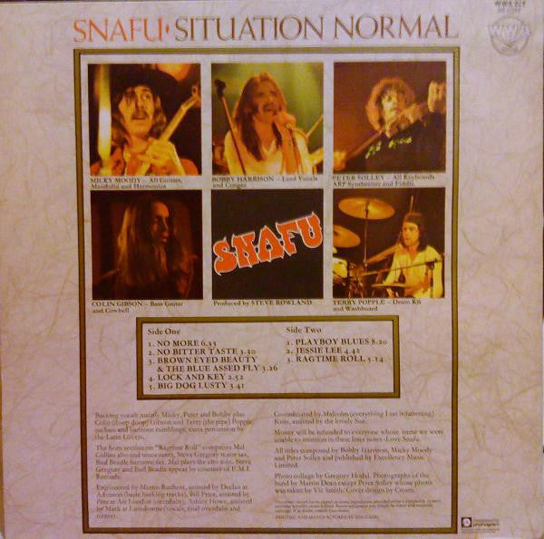 Snafu (6) : Situation Normal (LP, Album)