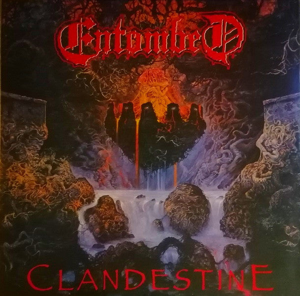 Entombed : Clandestine (LP, Album, RE, RM)