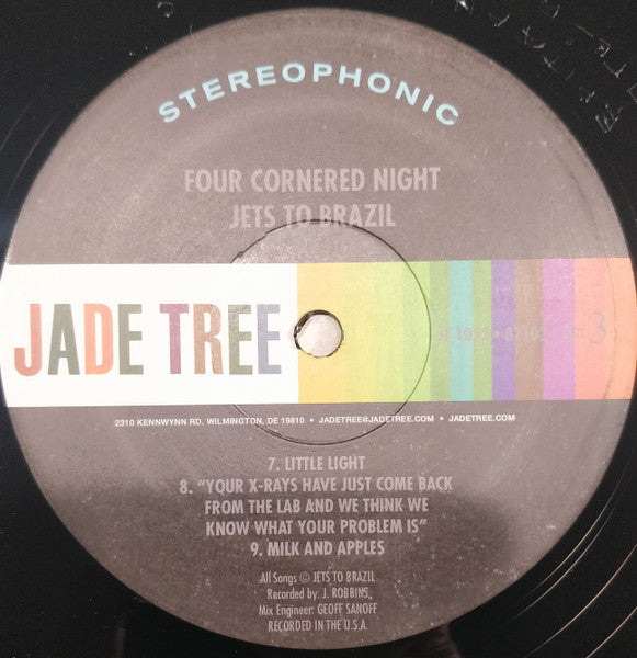 Jets To Brazil : Four Cornered Night (2xLP, Album, RE, 180)