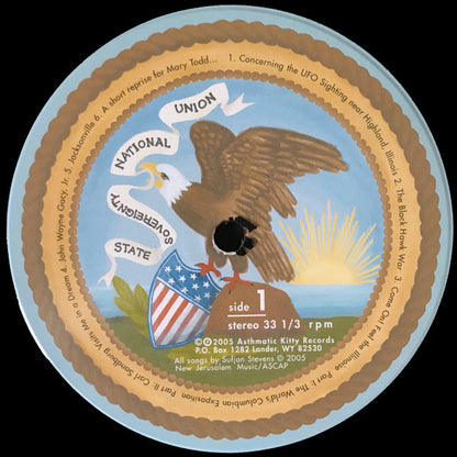 Sufjan Stevens : Illinois (2xLP, Album, RE, RM, CA)