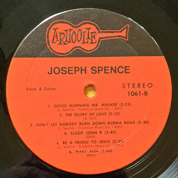 Joseph Spence : Good Morning Mr. Walker (LP, Album)