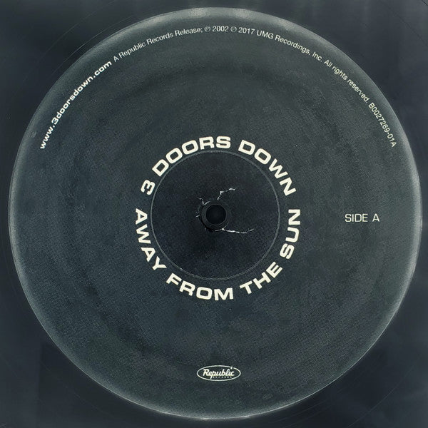 3 Doors Down : Away From The Sun (2xLP, Album, RE)